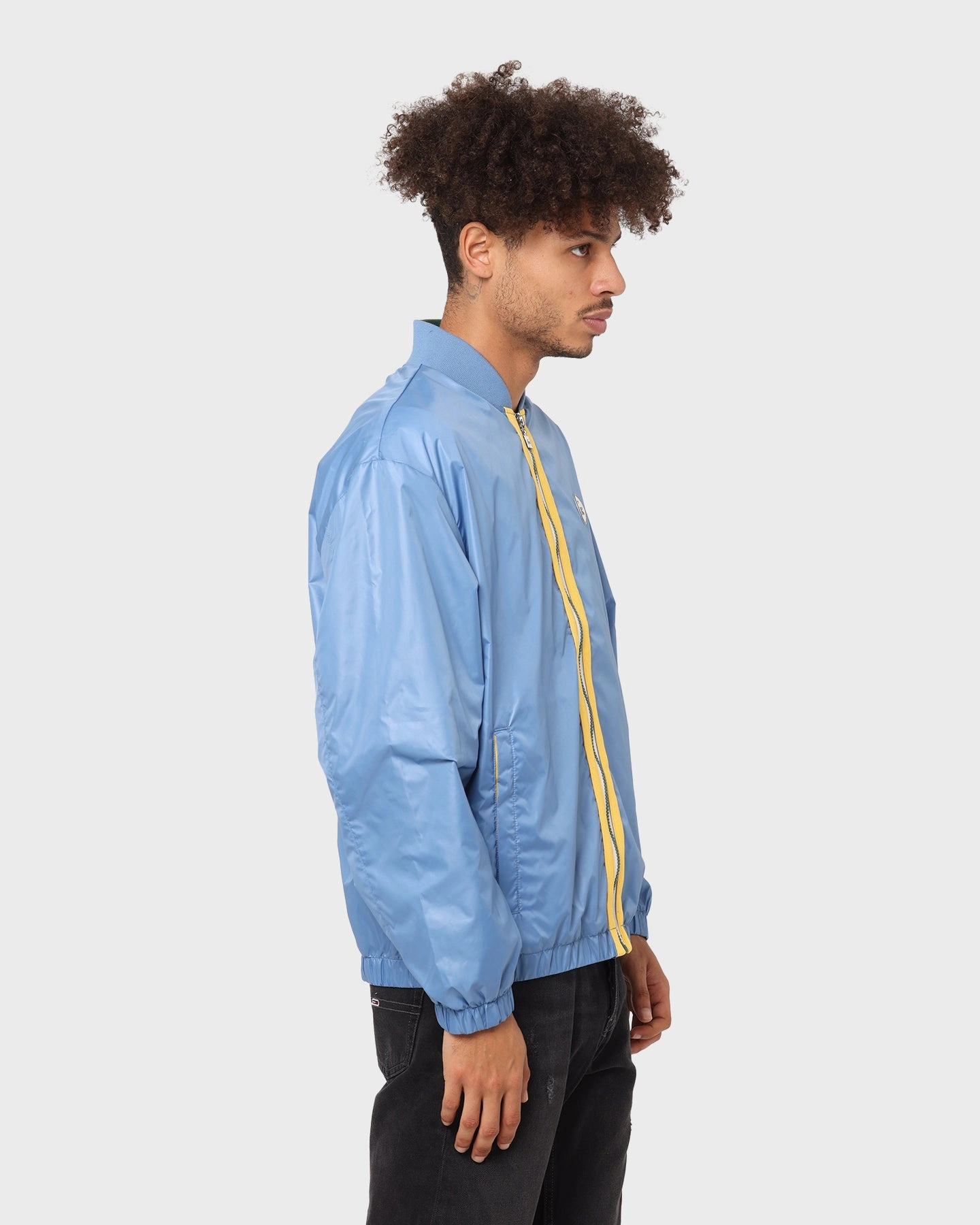 Lacoste Heritage Zip Front Jacket Absym/Turquin Full Zip Closure Warm Shield