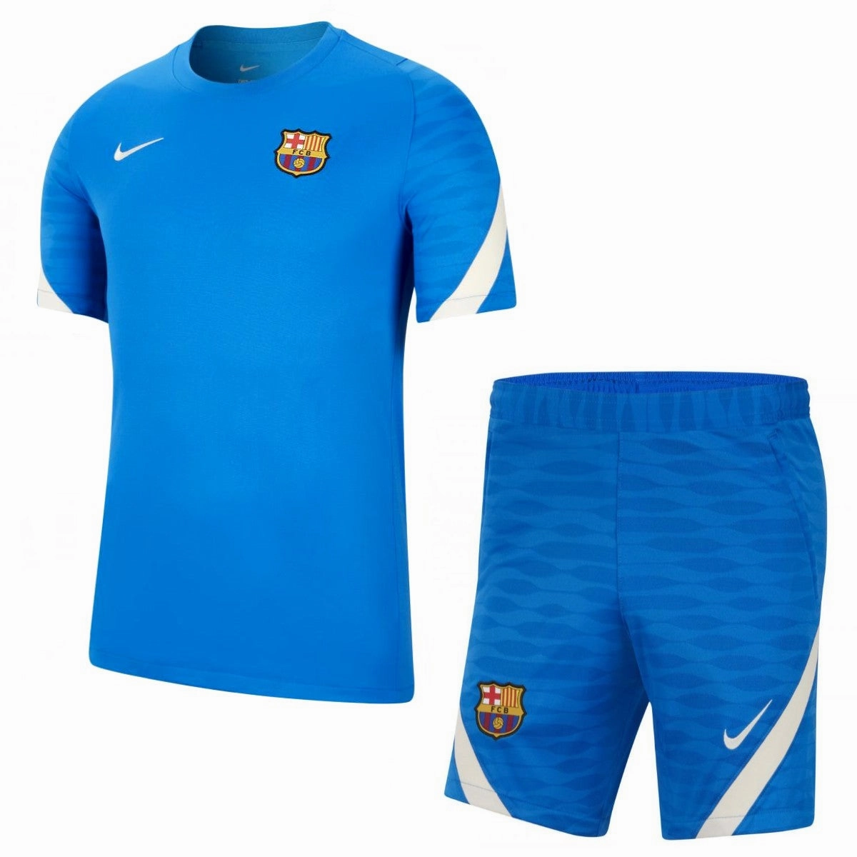 QuickDry Lining FC Barcelona blue training Soccer set 2021/22 - Nike