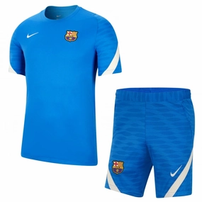 QuickDry Lining FC Barcelona blue training Soccer set 2021/22 - Nike