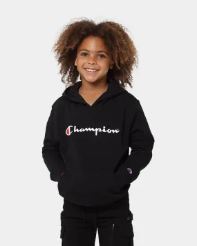Visualize Adventure Wear Champion Kids' Script Hoodie Black