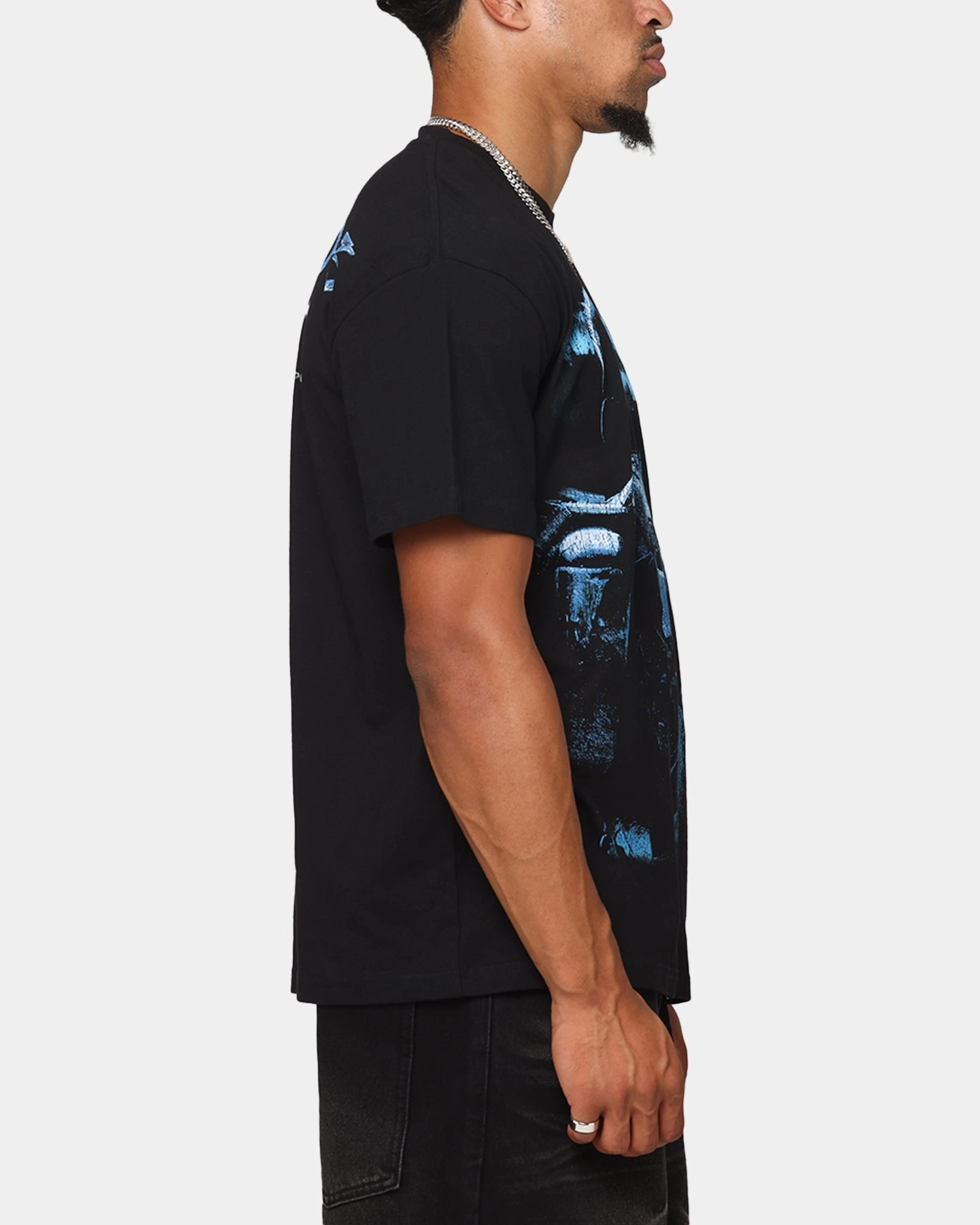 Summer Essential Goat Crew X Halo Halo ODST Vintage T-Shirt Black