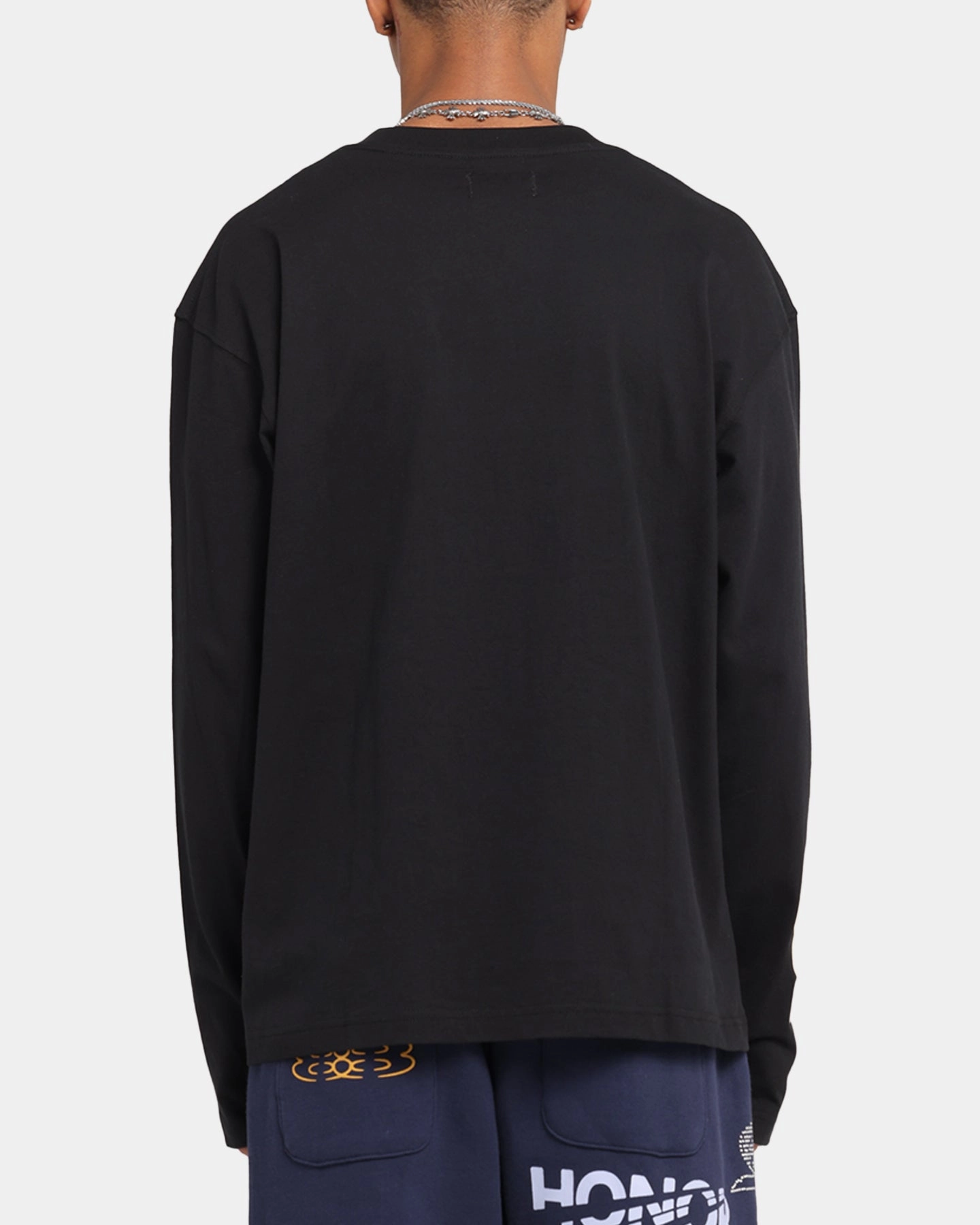 Honor The Gift Fuel Long Sleeve T-Shirt Black cotton material Anti Static Fabric