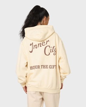 Weightless Construction Honor The Gift Neighborhood Hoodie Cream