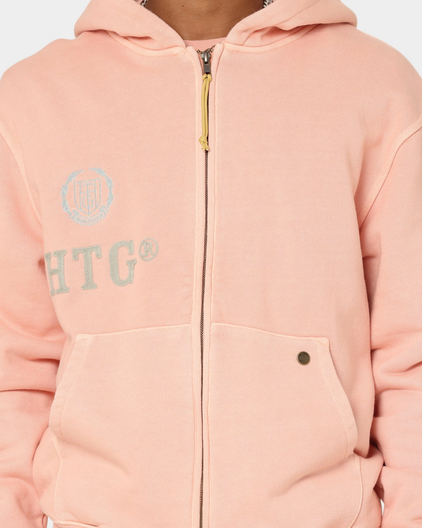Honor The Gift Neighborhood Hoodie Peach Feminine Style