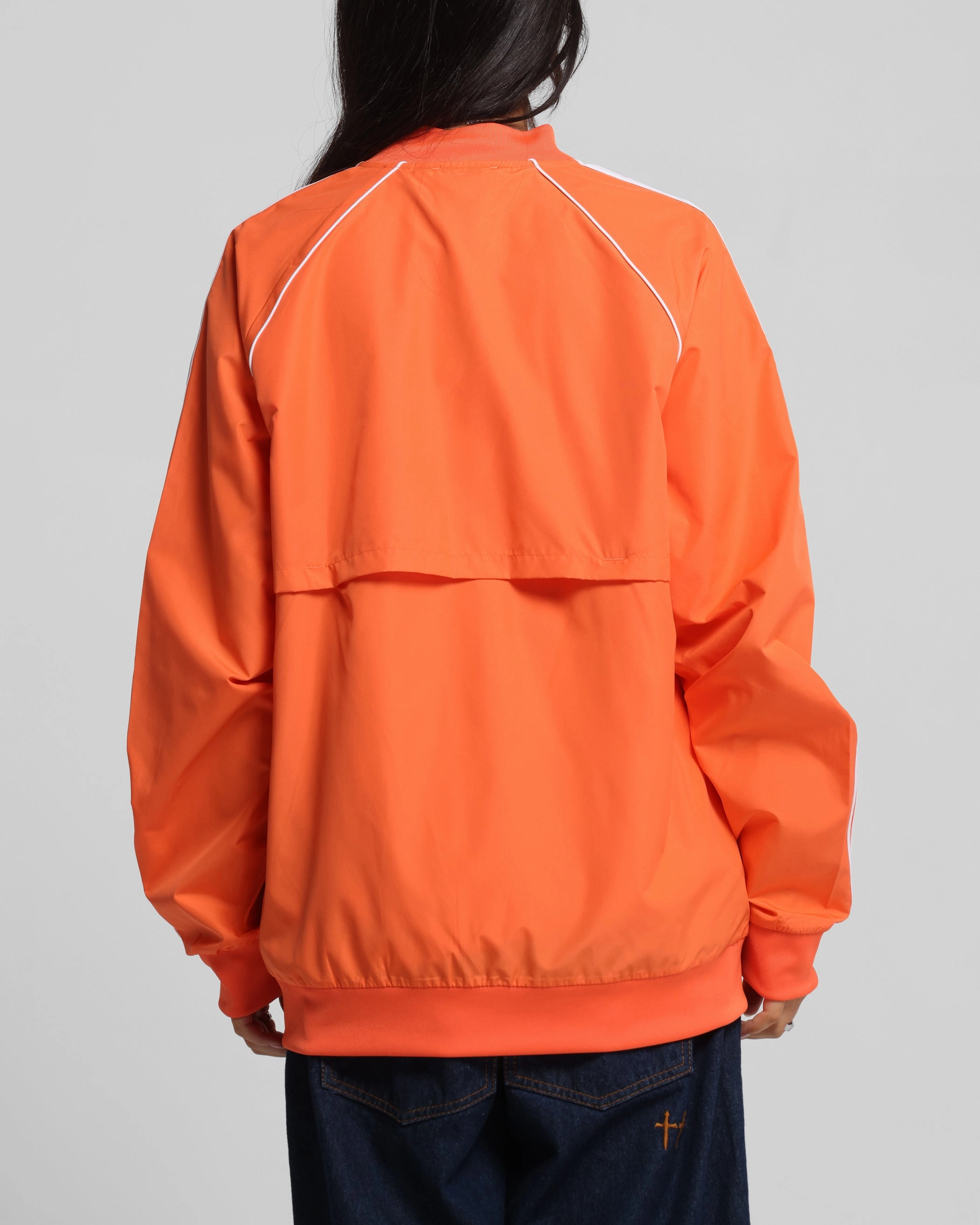 Adidas Archive Track Jacket Orange Printed