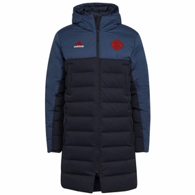 Carbon Fiber Breathable activewear Bayern Munich Soccer padded down long jacket 2022 - Adidas