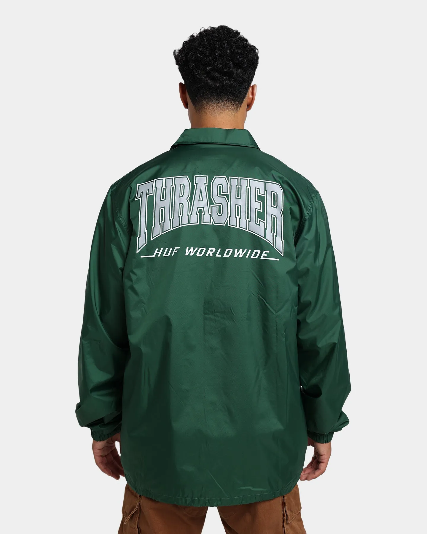 Airflow channels backpack HUF X Thrasher Split Coaches Jacket Forest Green