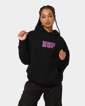 HUF Amazing H Pull Over Hoodie Black Versatile Layering Piece