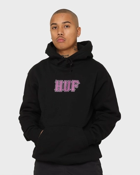 Temperature Regulating HUF Amazing H Pull Over Hoodie Black