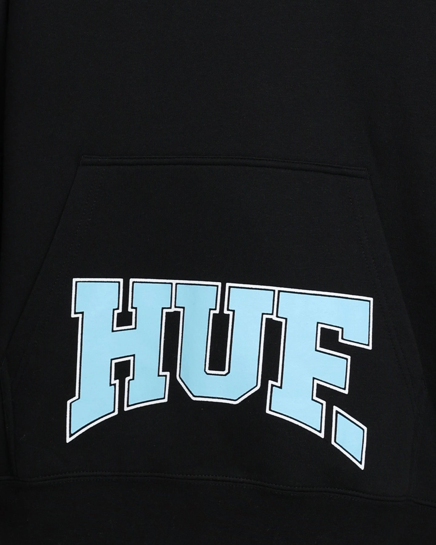 HUF Draft Pick Pullover Hoodie Black Athletic Wear