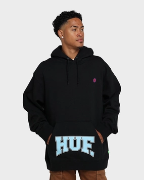 SeamSealed Construction HUF Draft Pick Pullover Hoodie Black