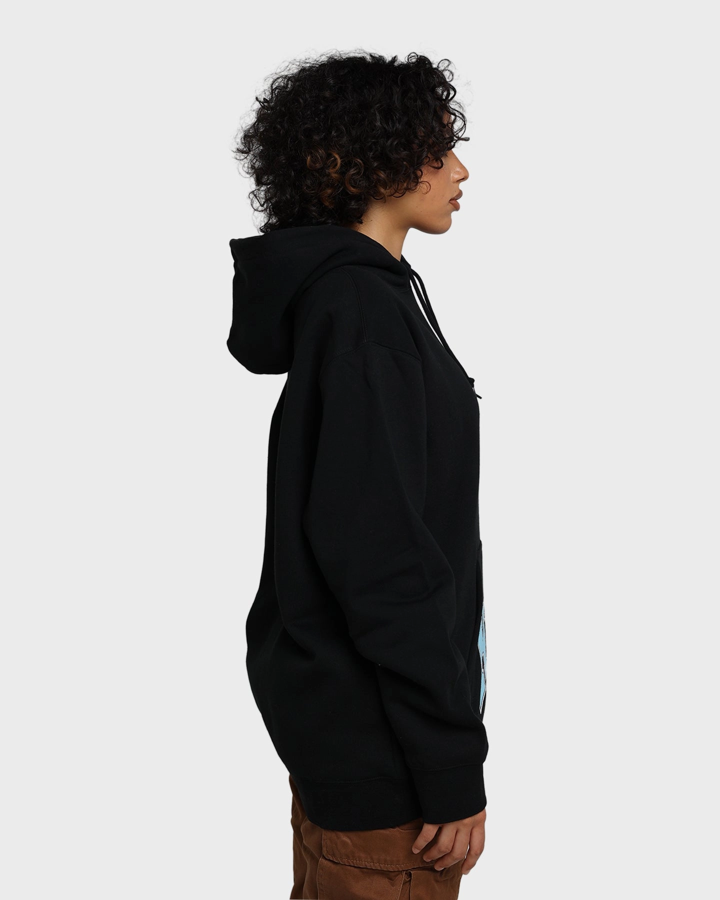 HUF Draft Pick Pullover Hoodie Black Mascara