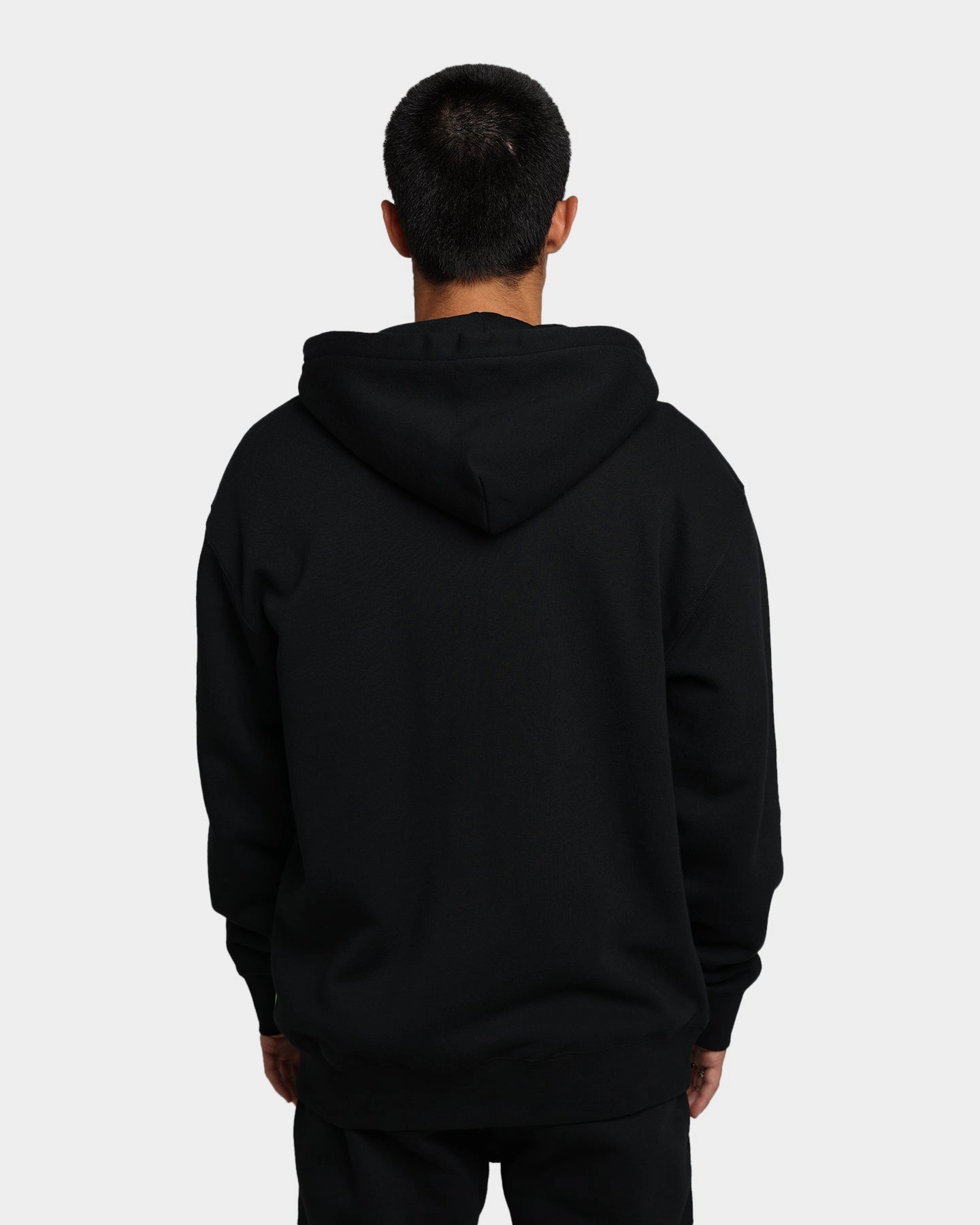 Street Cool HUF Drop Out Stack Full Zip Hoodie Black