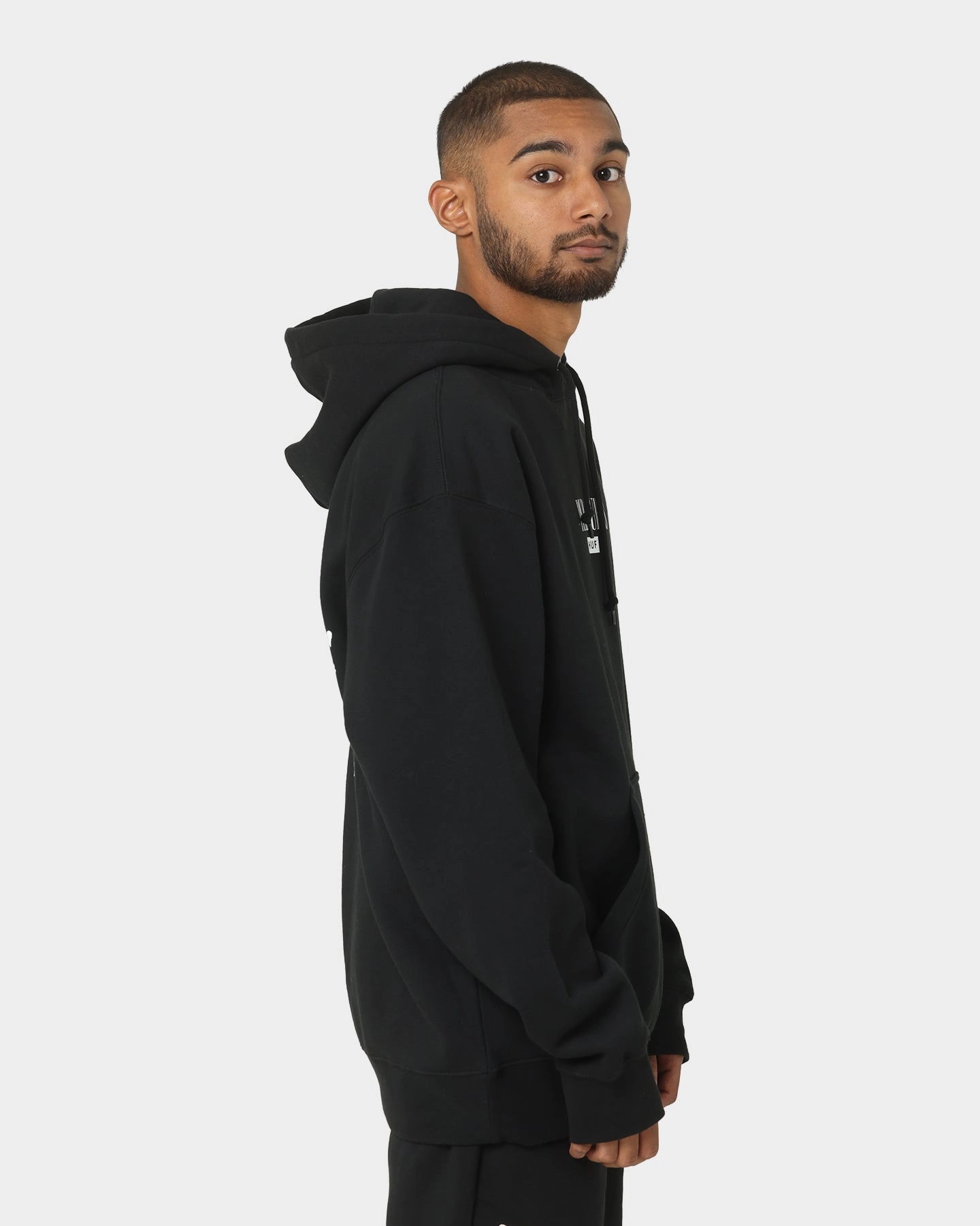 HUF X Pleasures Beetle Pullover Hoodie Black High-Performance Jacket exploration