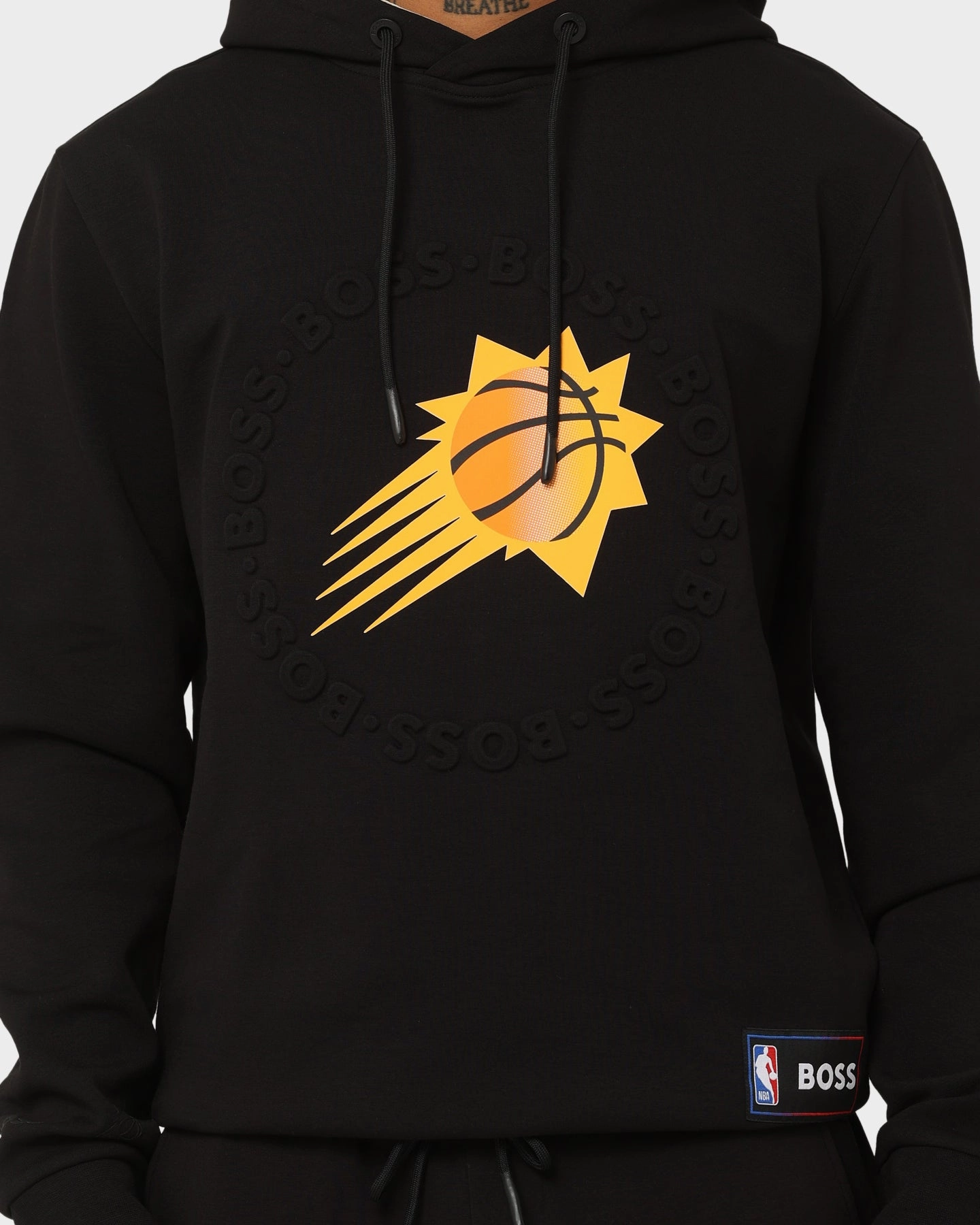 Shawl Hugo Boss Phoenix Suns Basic Hoodie Charcoal