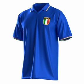 1982 Italy World Cup Home Jersey Breathable Underarm Gussets