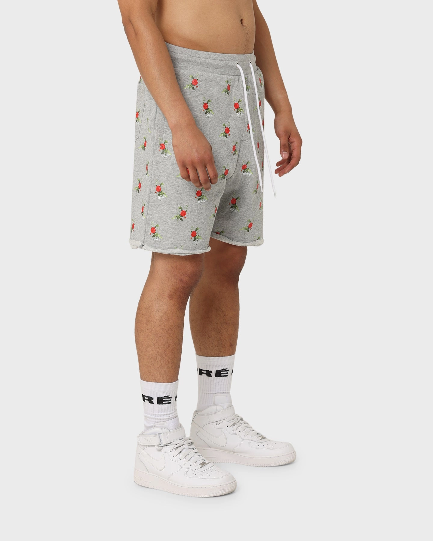 Carre Ament Repeat Rugueux Shorts Grey Marle MultiPurposeUtility Beach Vibes