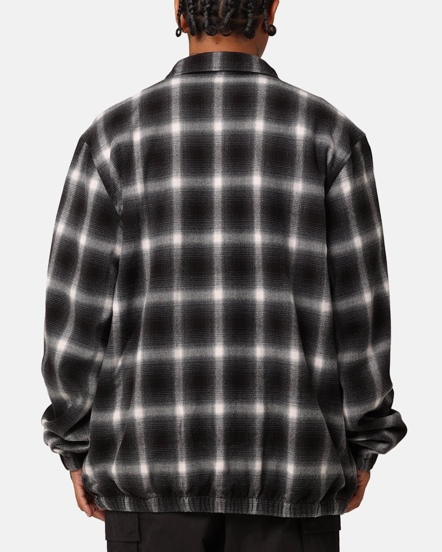 Visa X-Large Source Lined Zip Check Jacket Black