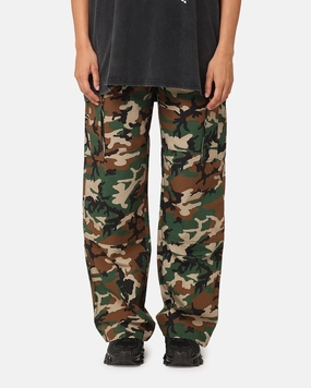 Timeless Style Breathable wear X-Girl Women's Easy Cargo Pants Camo