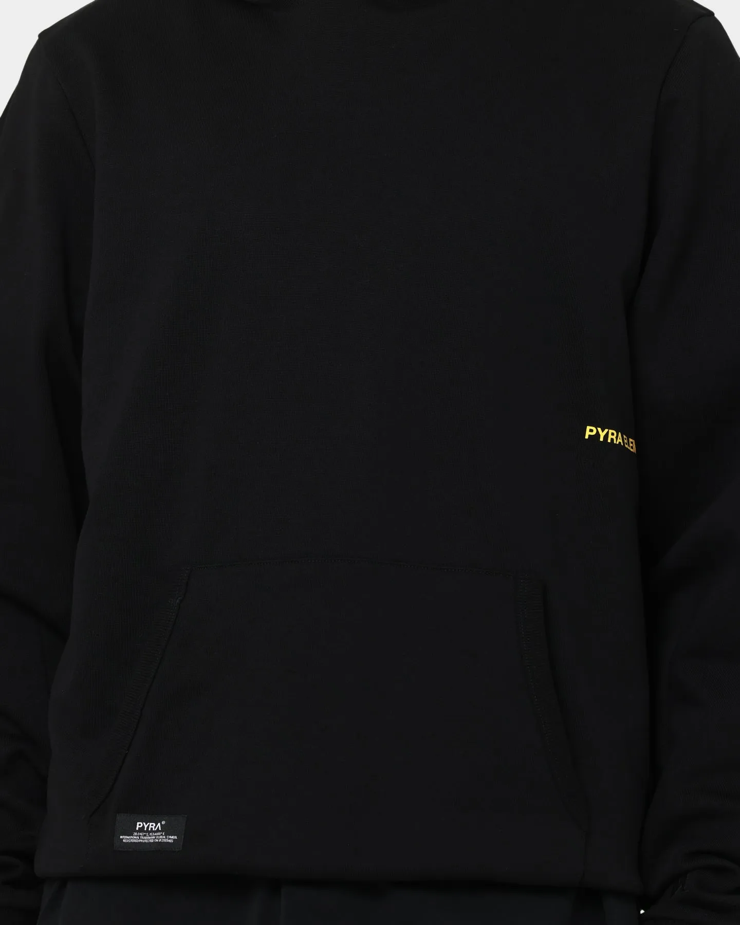 Rain Comfort PYRA Design Logo Hoodie Black/Orange