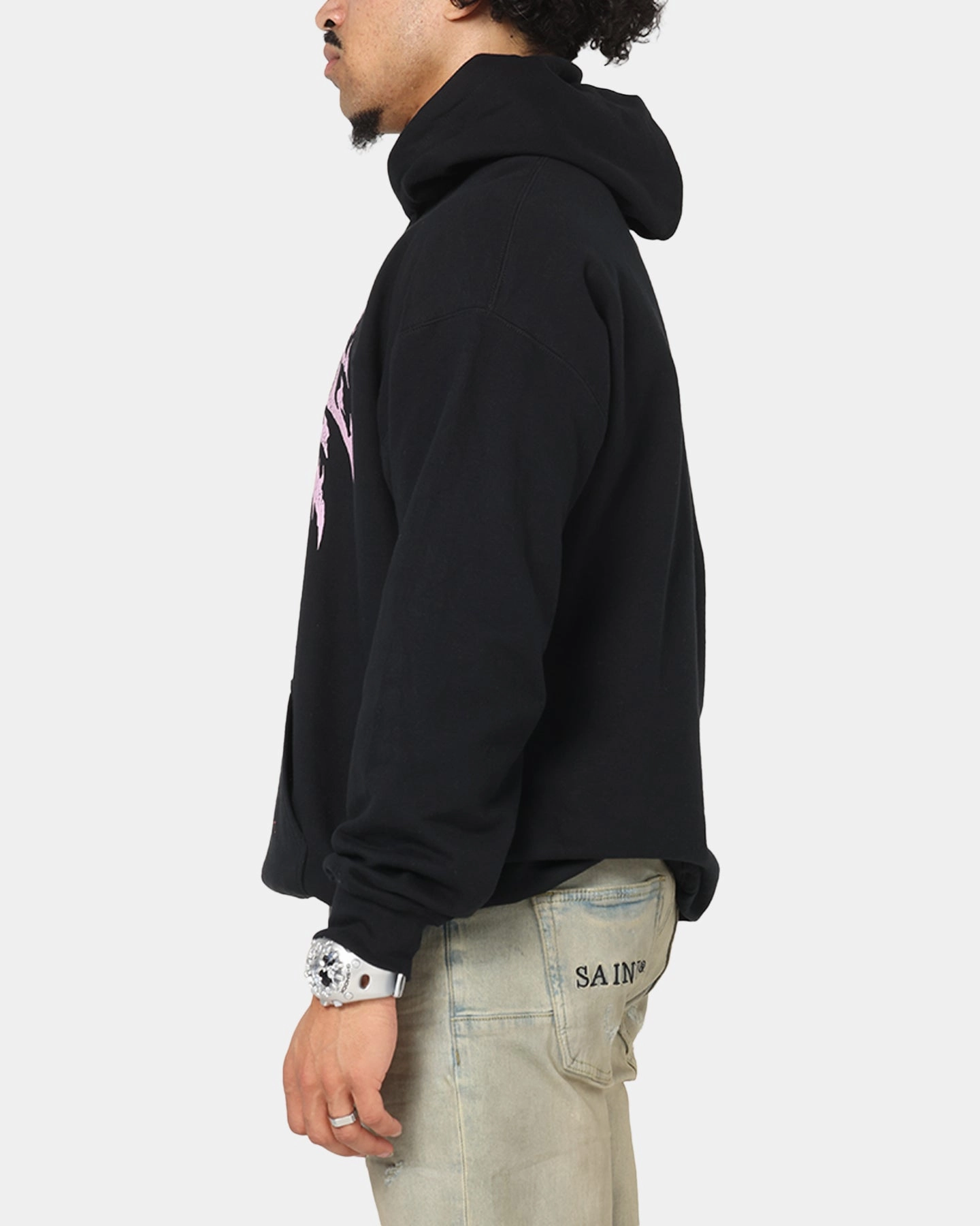 Walrus like Ice Nine Kills Cat Tombstone Hoodie Black