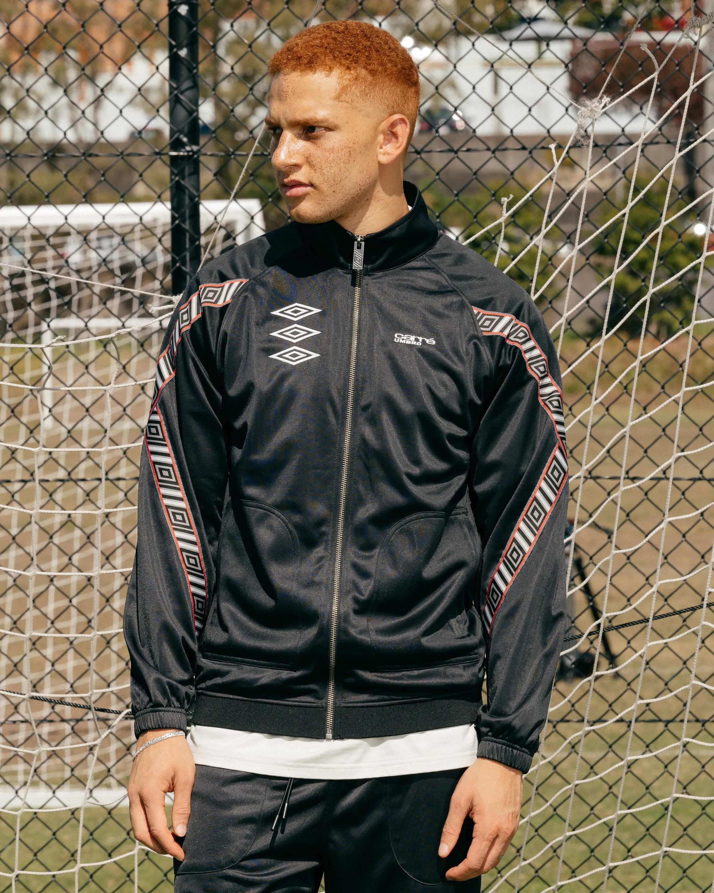 Carr?? X Umbro Unity Track Jacket Black Anti Pilling