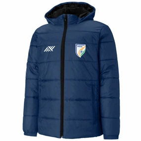 India national team soccer padded bench jacket 2023 - Puma Discount