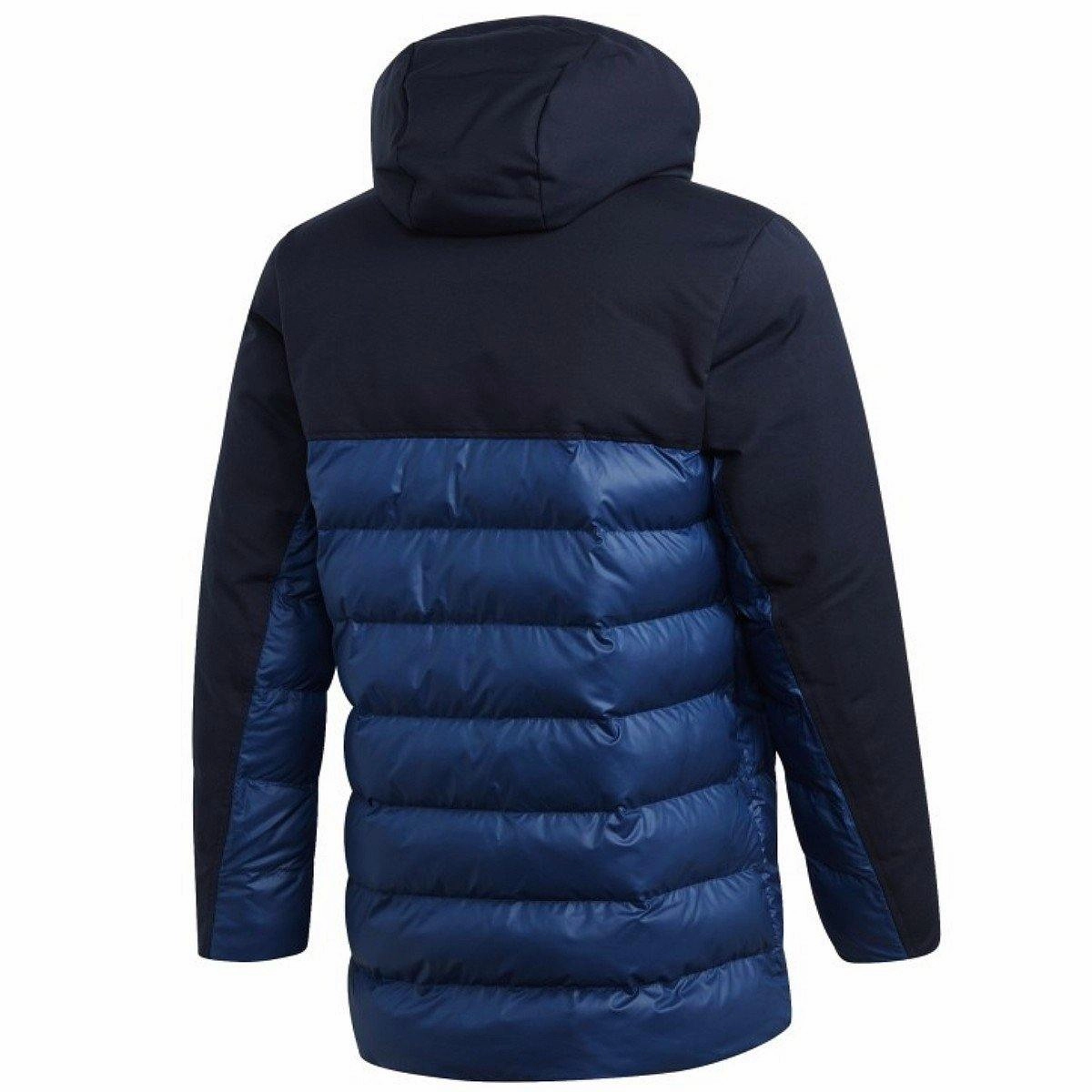 QuickRecovery Stretch Material Bayern Munich soccer navy down padded jacket 2019/20 - Adidas