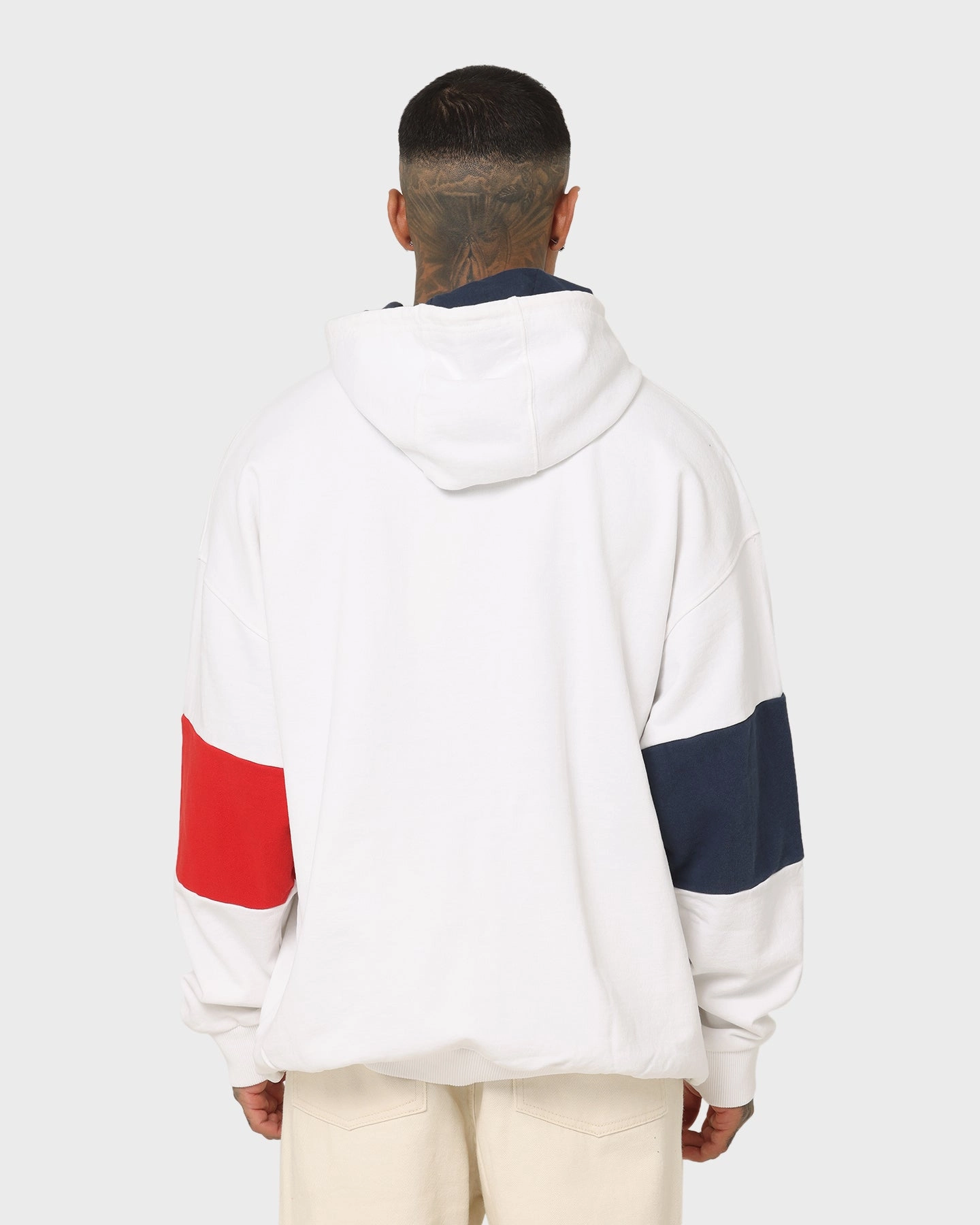 Patch Tommy Jeans Skater Archive Block Hoodie White