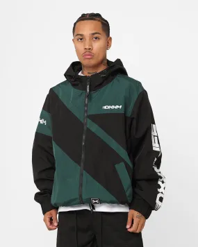 DXXMLIFE L-6 D Racing Windbreaker Black/Dark Green Unique Desire
