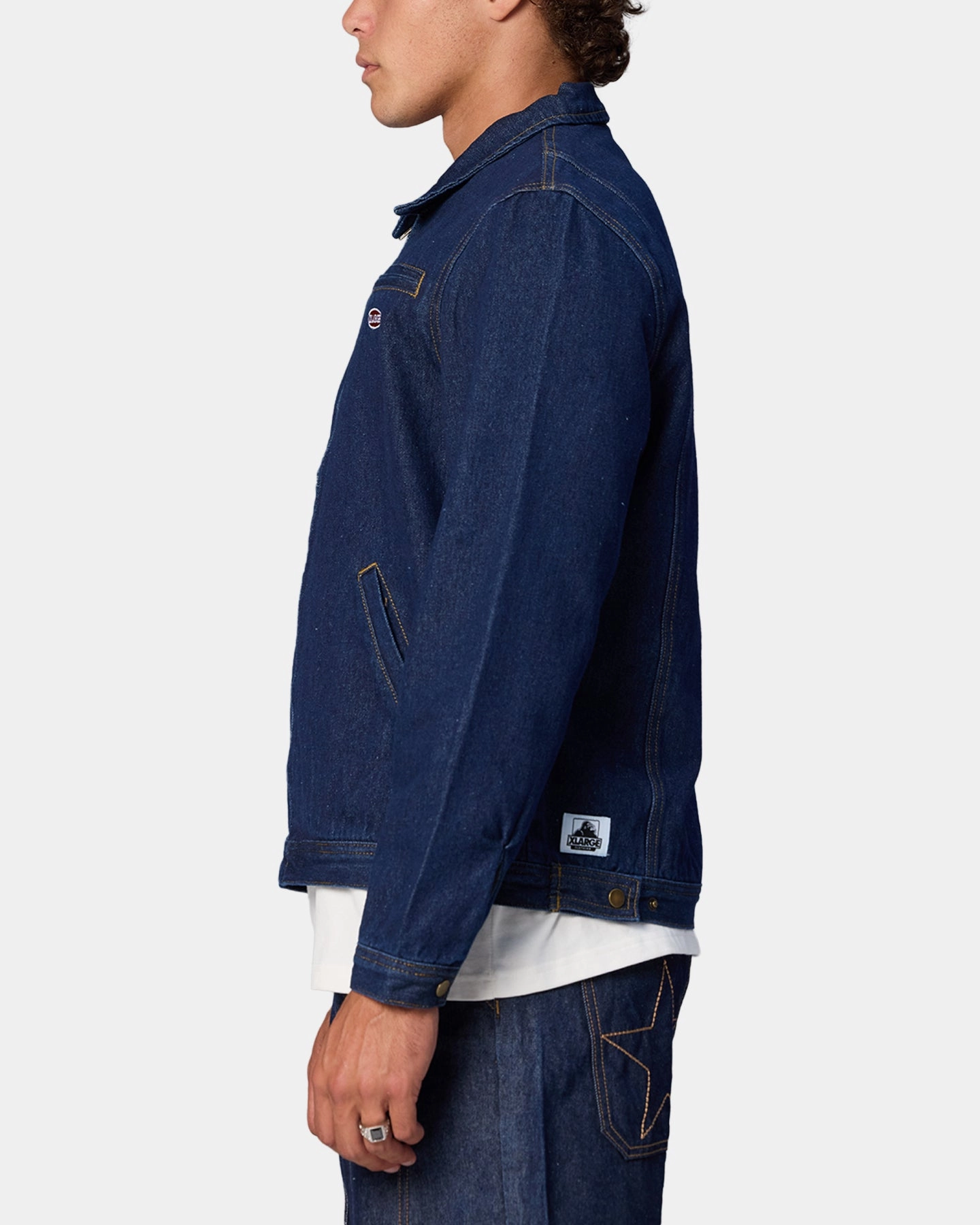 anniversary Regular Fit X-Large Bull Denim 91 Jacket Dark Indigo