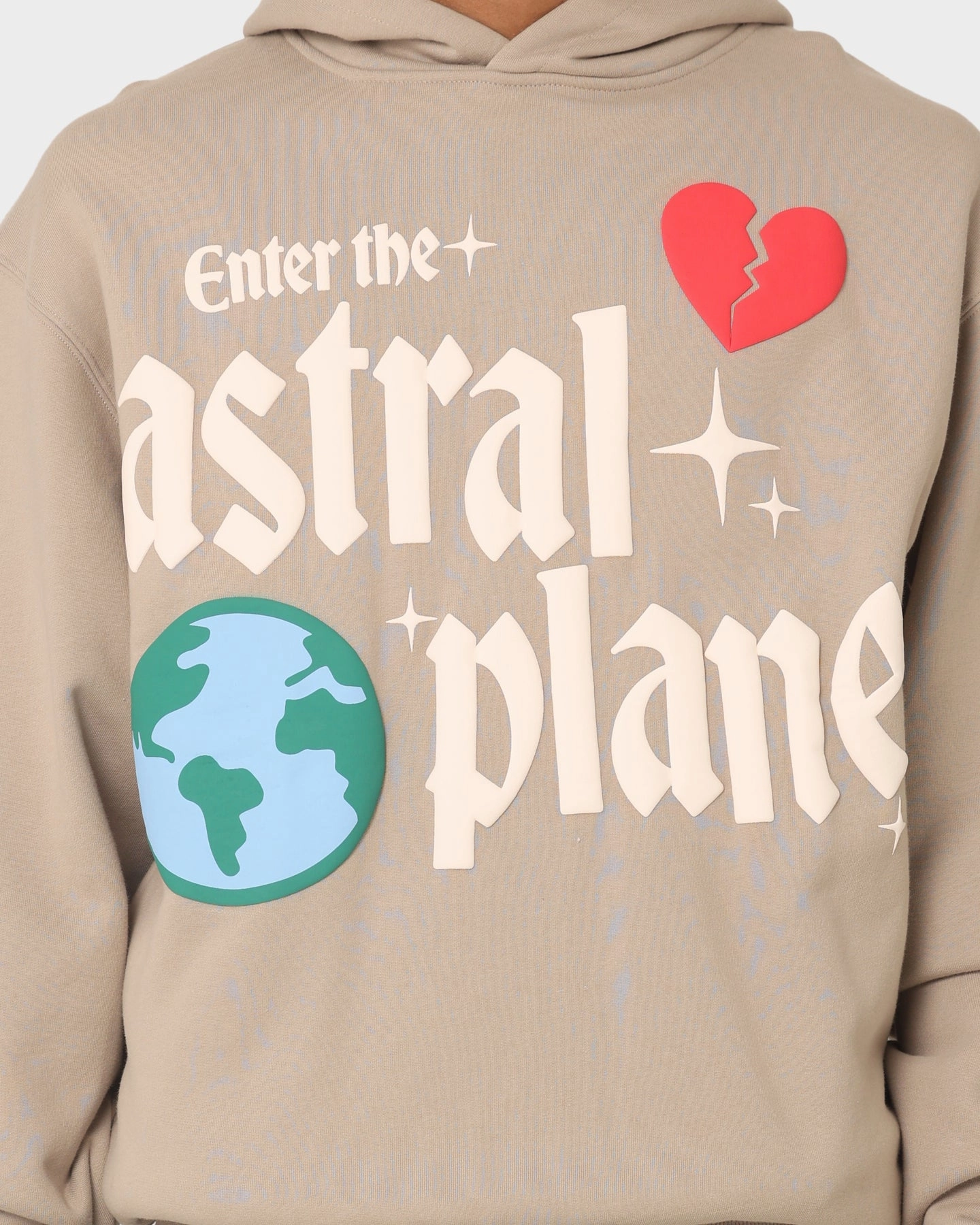 Loiter Astral Plane Hoodie Tan spring season
