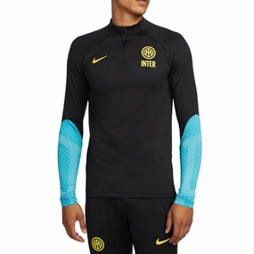 Inter Milan black UCL training technical tracksuit 2022/23 - Nike Bonded Seamless Edges
