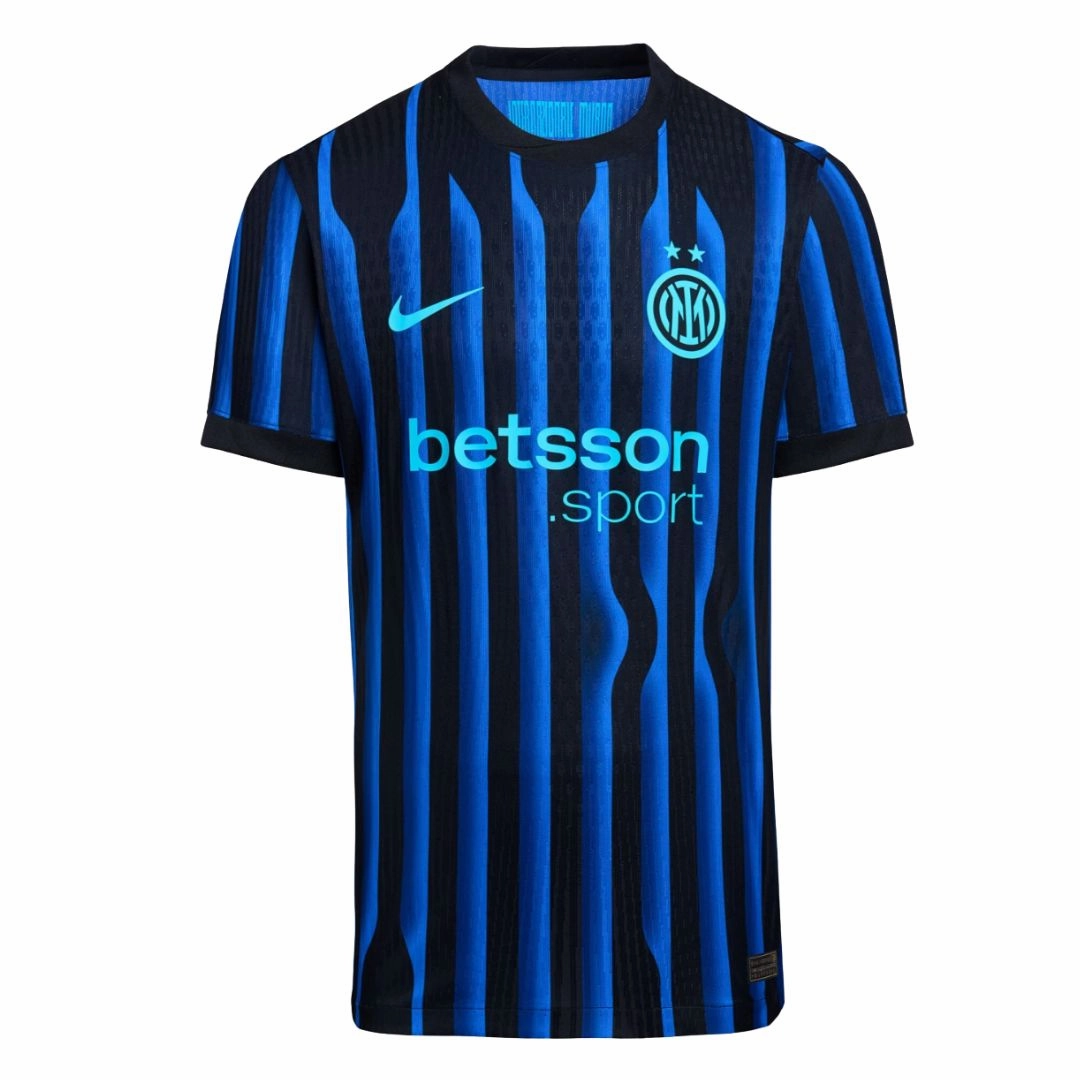 Inter Milan Home Authentic Jersey 25/26 Stretch Fit Anti Pilling Construction