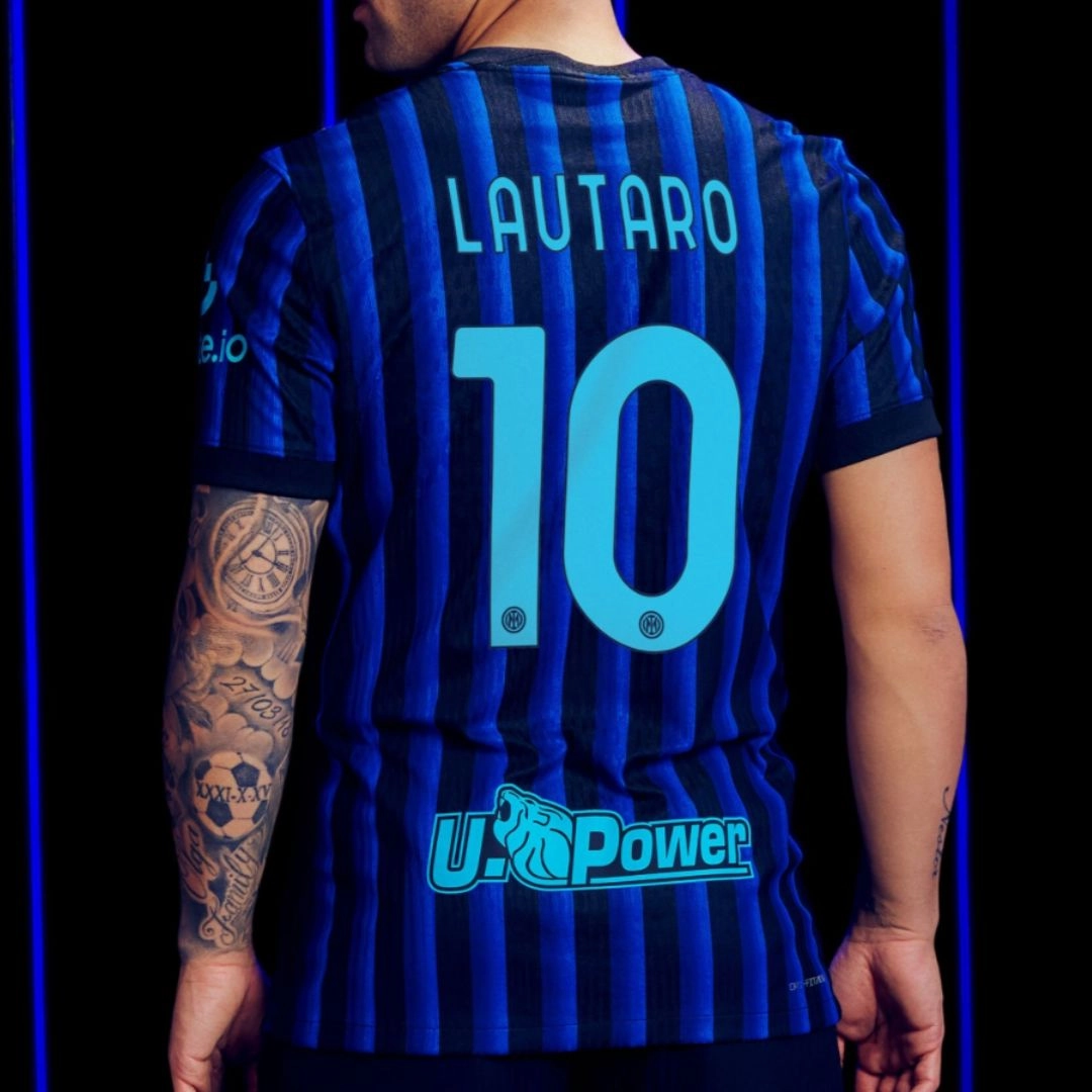 Colorfast Dye Methods Inter Milan Home Authentic Jersey 25/26