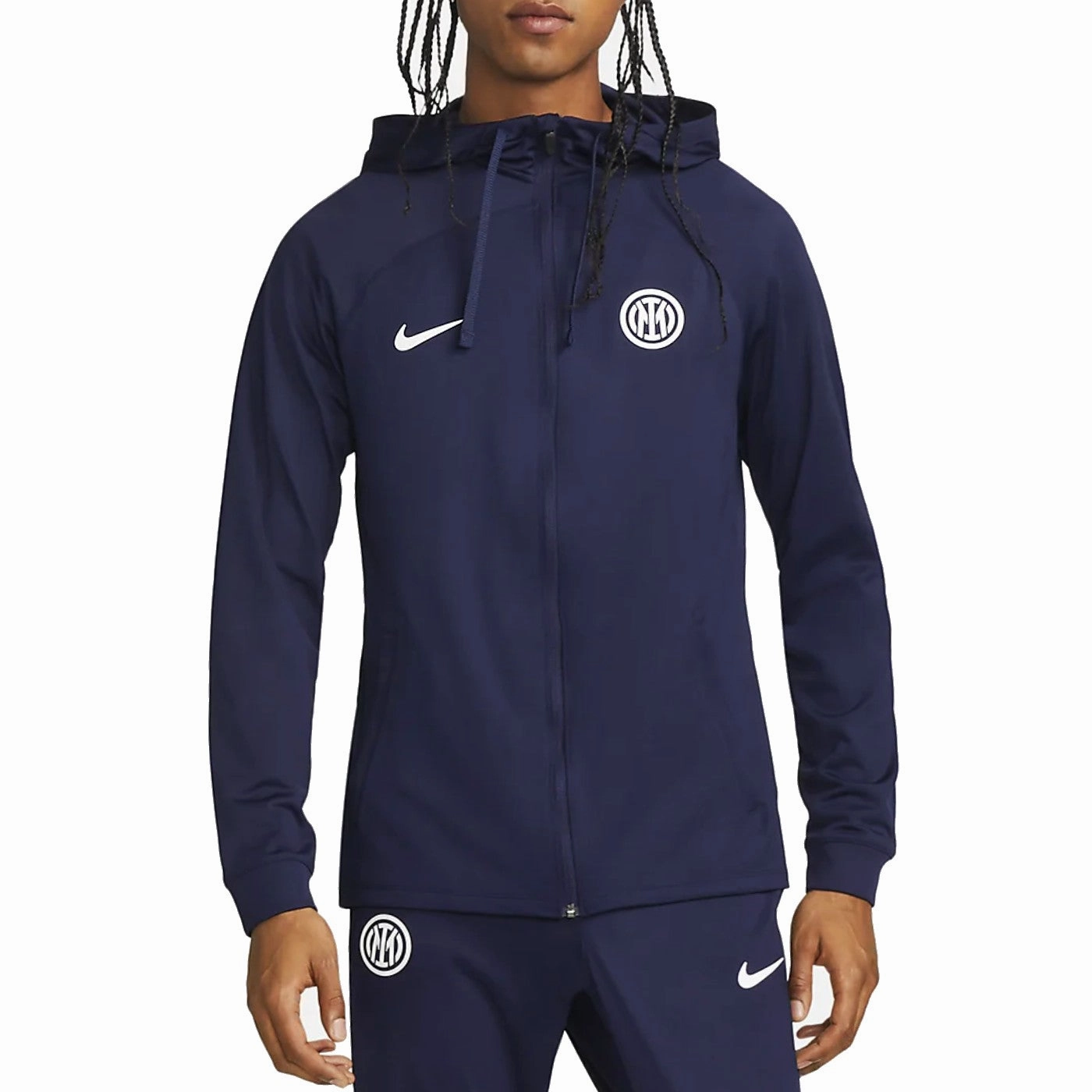 Ring Soap Inter Milan hooded training presentation tracksuit 2022/23 - Nike