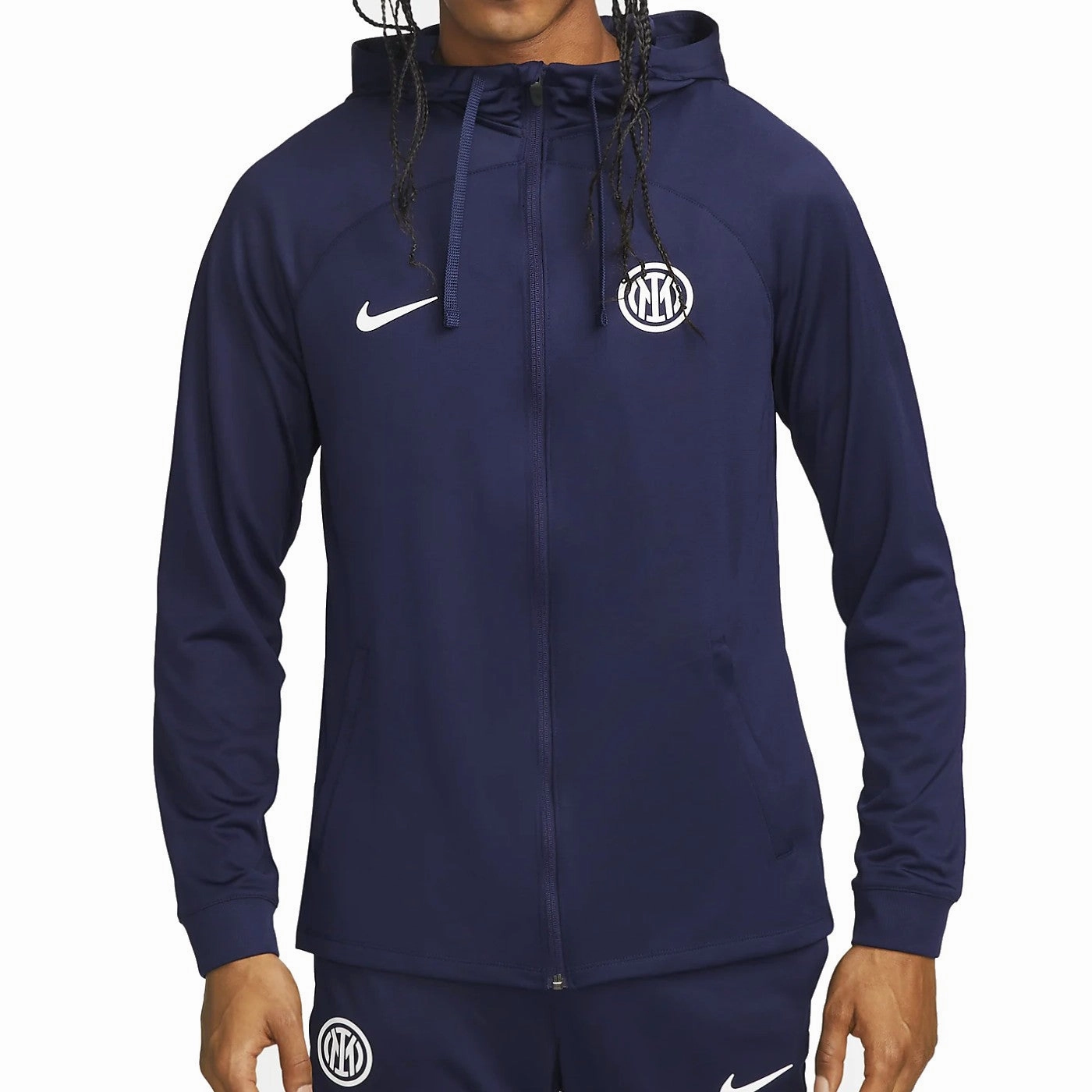 Inter Milan hooded training presentation tracksuit 2022/23 - Nike Functional