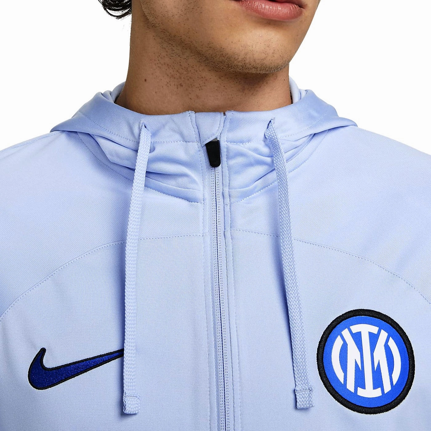 Inter Milan light blue hooded presentation tracksuit 2023/24 - Nike Gore-Tex Tidy