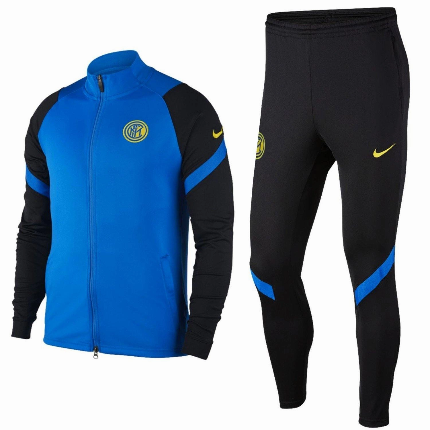 Inter Milan training presentation soccer tracksuit 2020/21 - Nike exercise