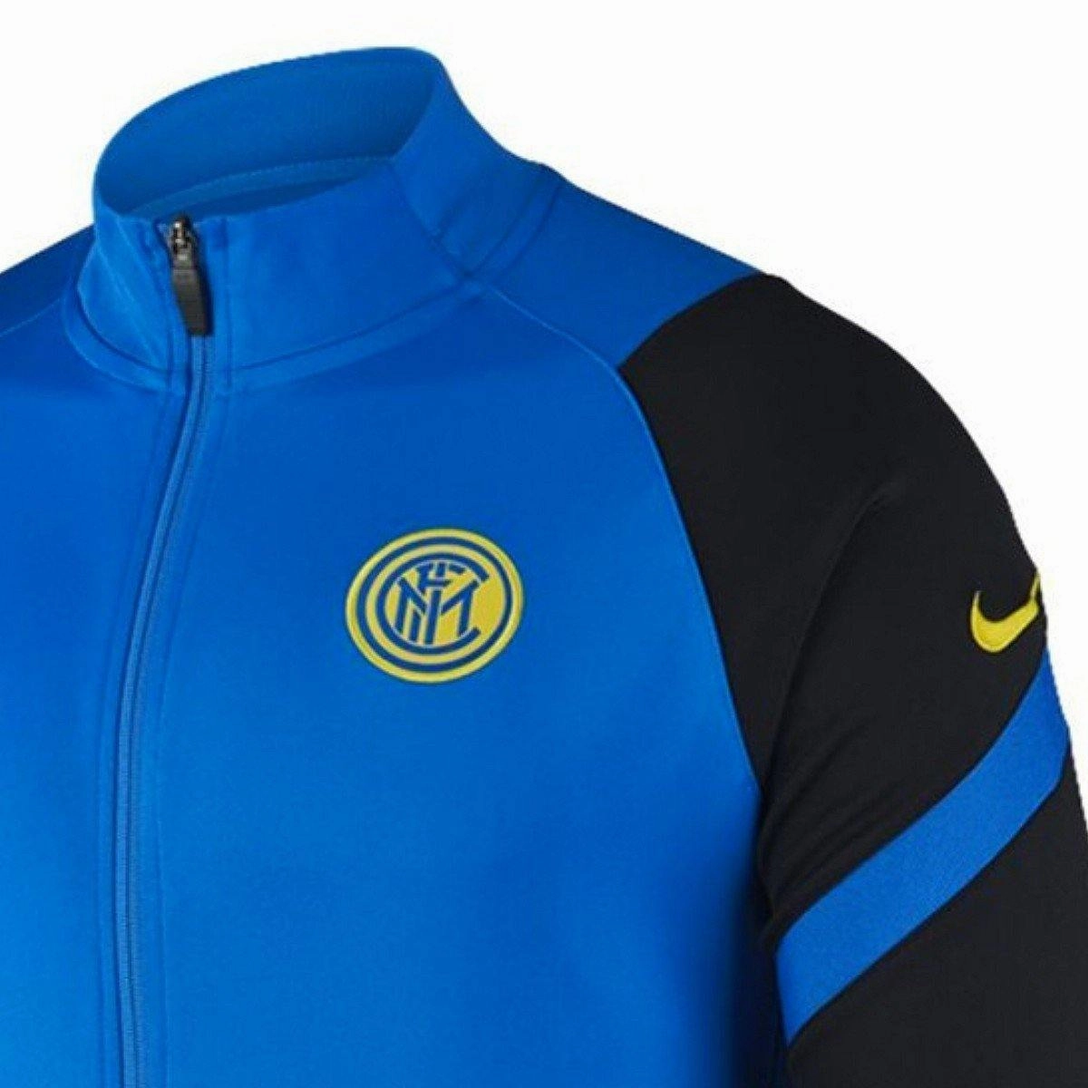 hip photoshoot venue Inter Milan training presentation soccer tracksuit 2020/21 - Nike
