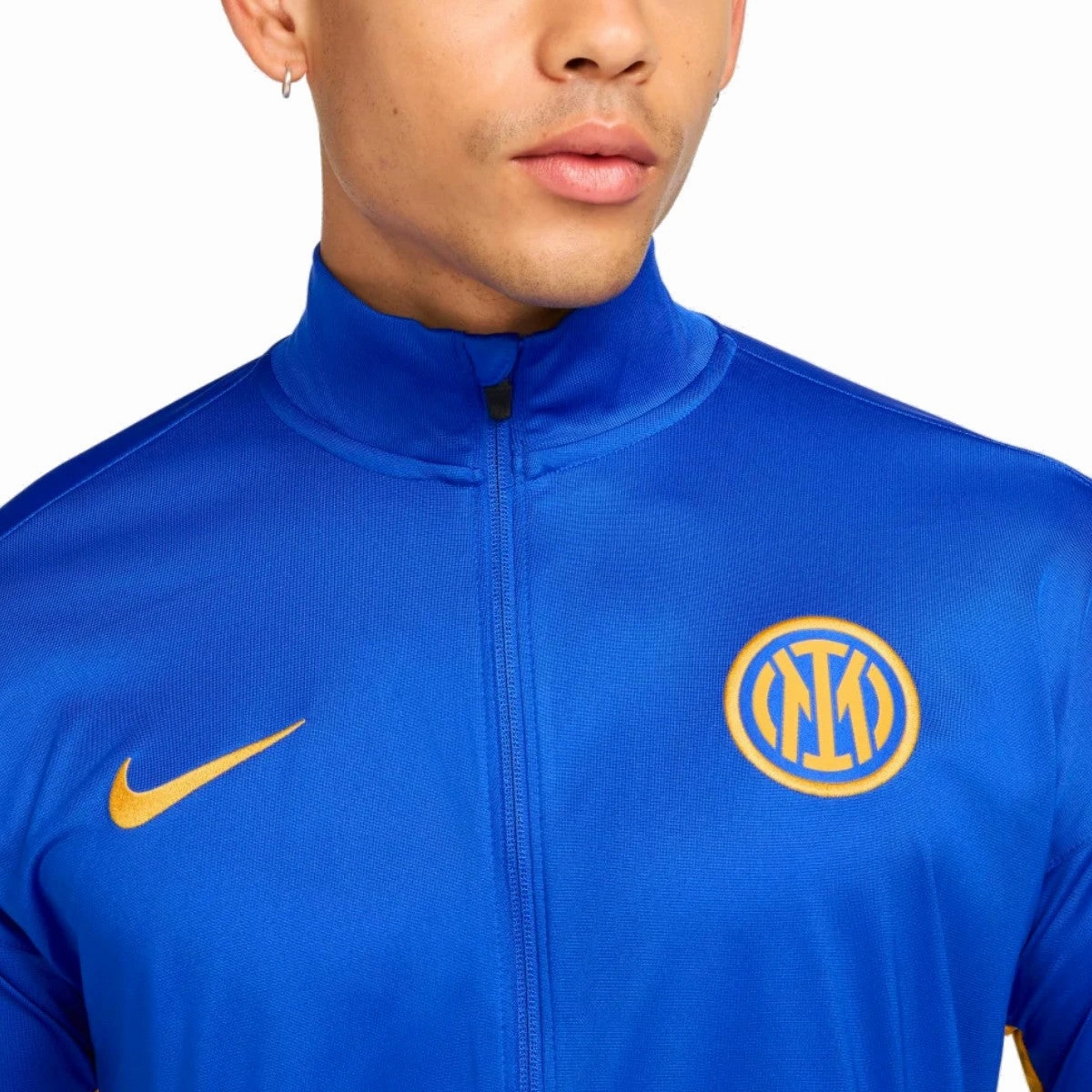 badminton Inter Milan training presentation soccer tracksuit UCL 2024/25 - Nike