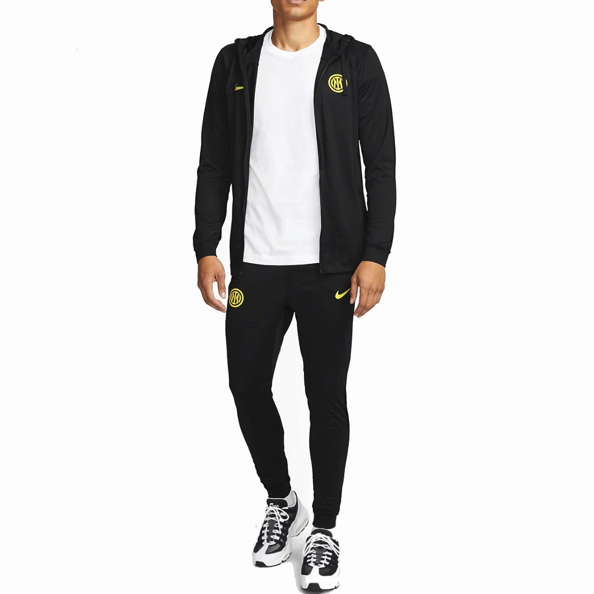 Water-resistant Inter Milan UCL hooded presentation tracksuit 2022/23 - Nike