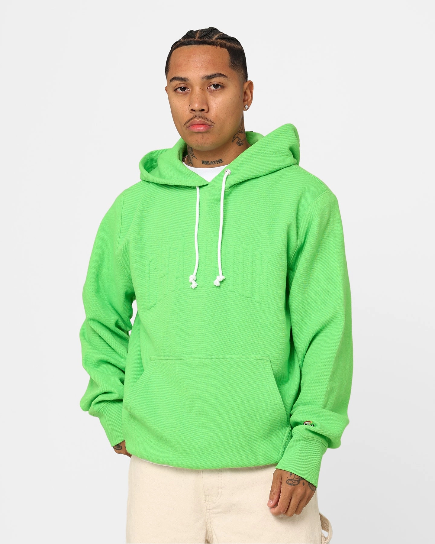 Champion Lifestyle Jacquard Twill Pride Hoodie Wannabe V-Neck Warm and Practical