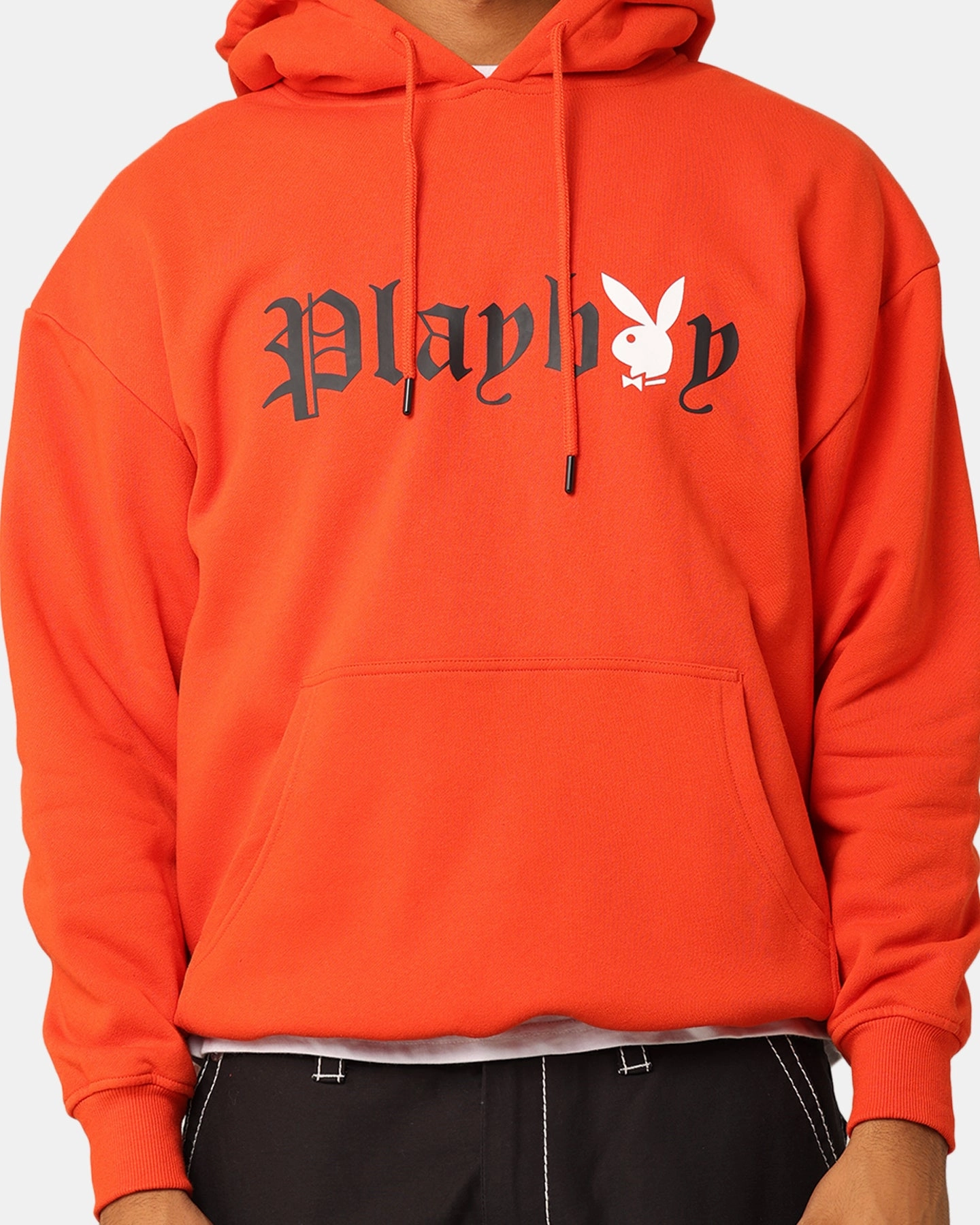 Playboy Bunny O Gothic Hoodie Orange Bargain HiddenStorage