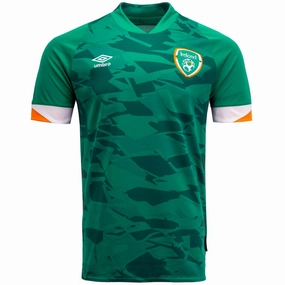 Ireland national team Home soccer jersey 2022/23 - Umbro Non Chafing Flat Seams