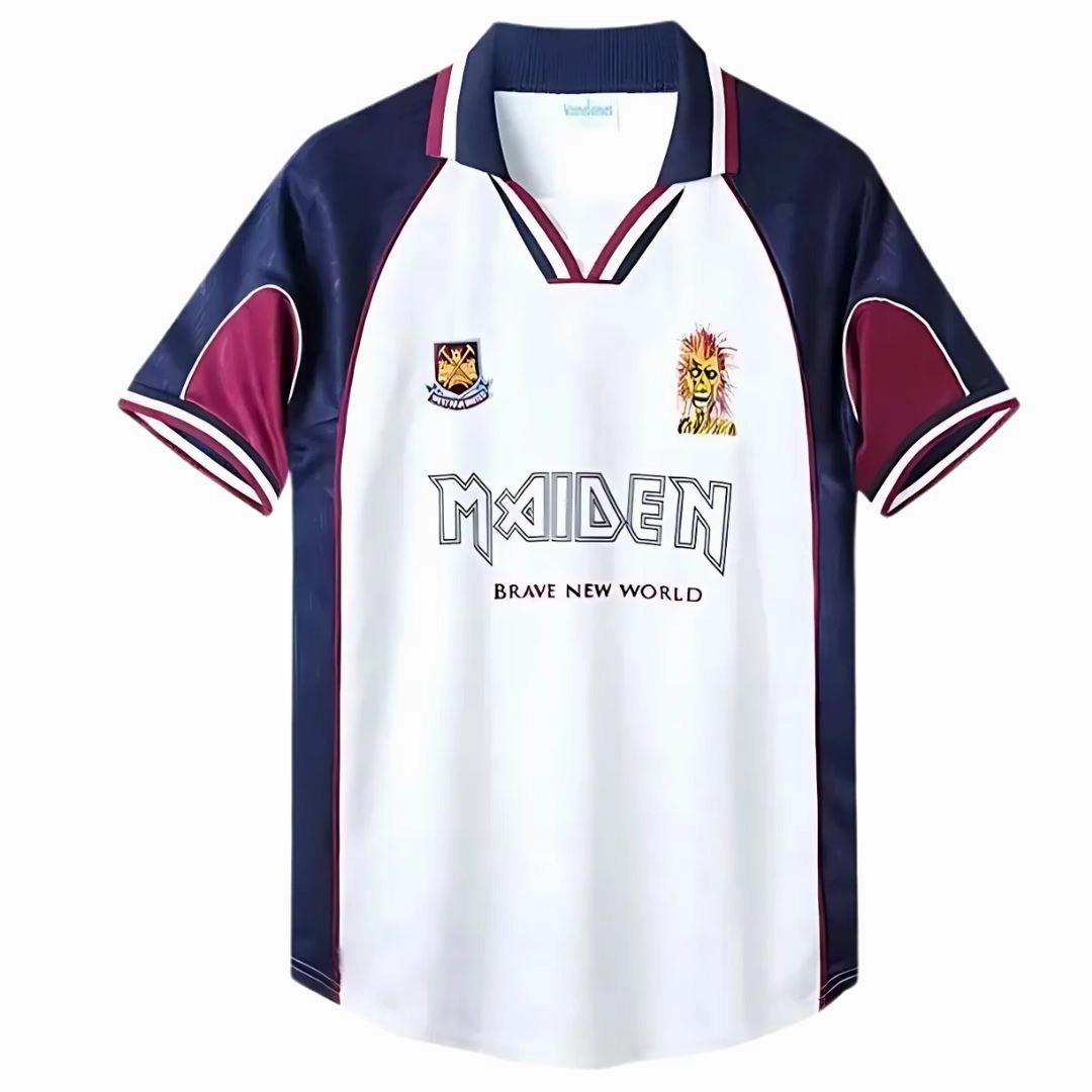 Sublimation Print Ready Iron Maiden X West Ham 1999/2001 Away Shirt