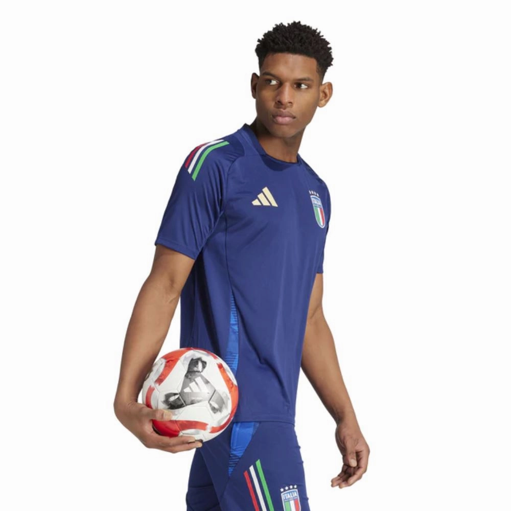 Comfortable Layers Fade Resistant Prints Italy FIGC Training Jersey 24/25