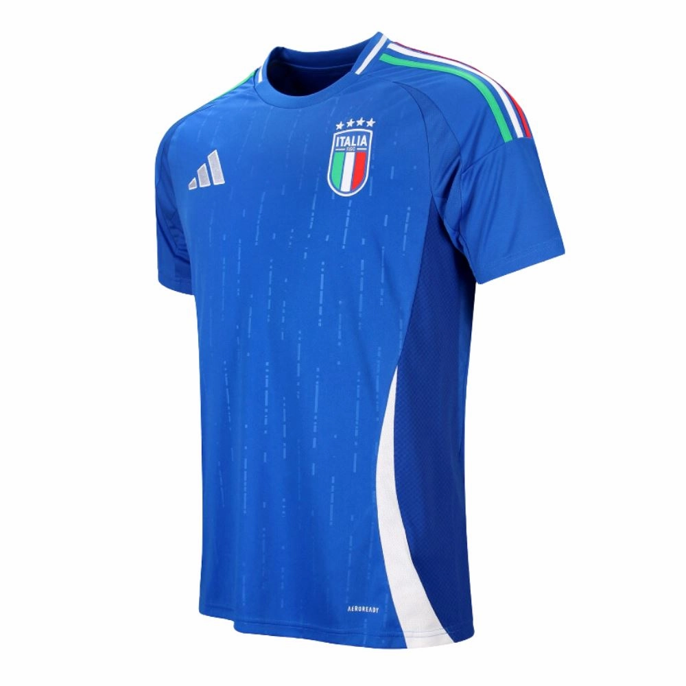 Athletic Silicone Trim Eco Friendly Dye Italy Home Jersey 2024