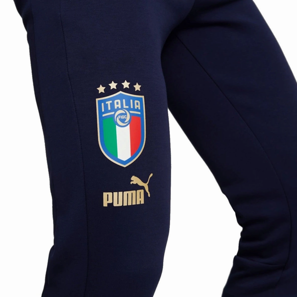 Italy navy Casual presentation Soccer tracksuit 2022/23 - Puma TearResistant Reinforcement