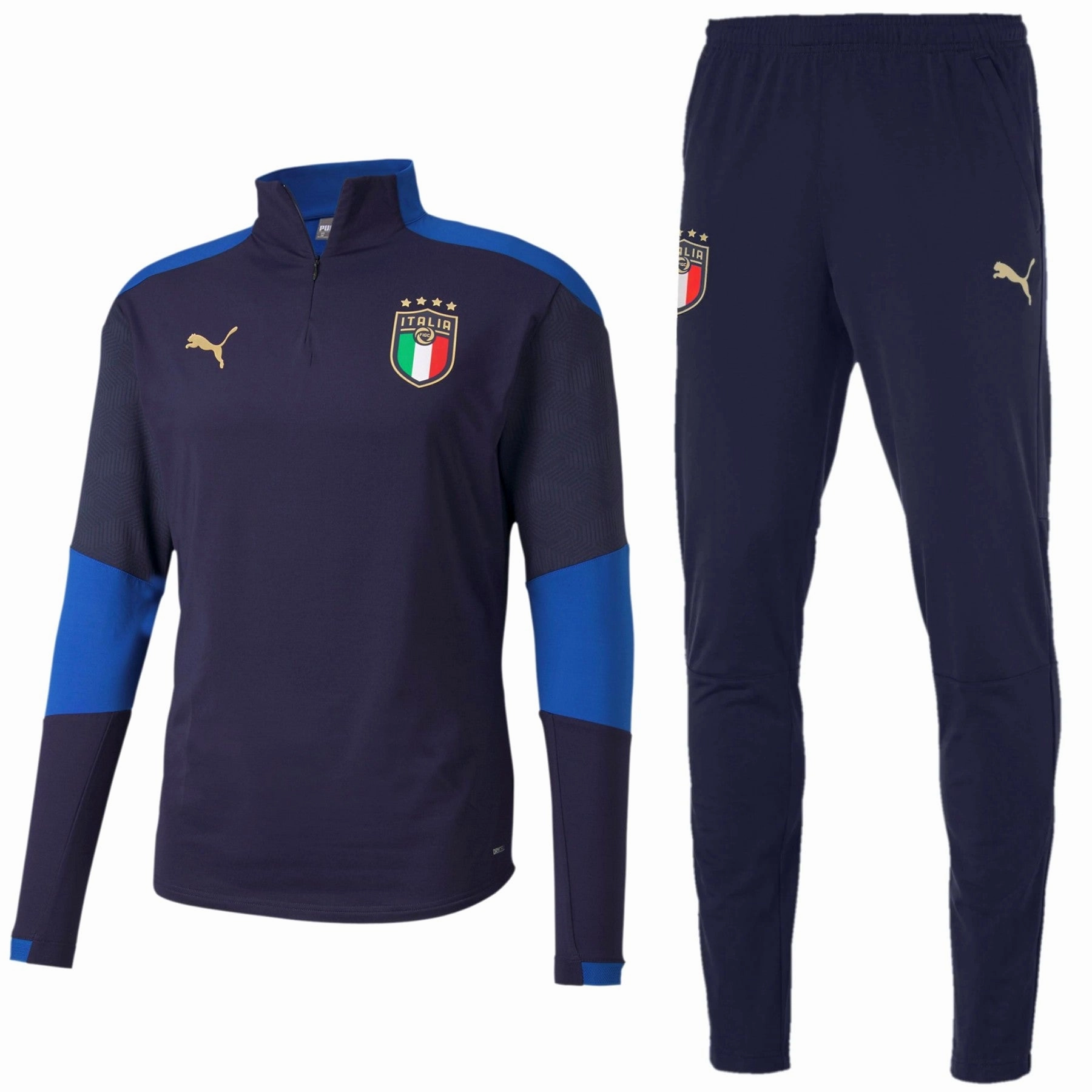inclusive Italy navy training technical Soccer tracksuit 2020/21 - Puma